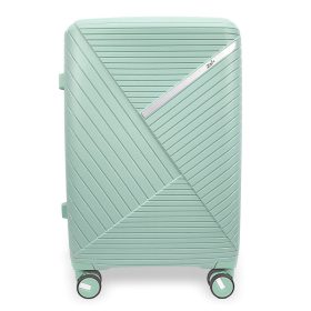   Zellia mentazöld keményfalú kabinbőrönd, kézipoggyász  55 x 39 cm