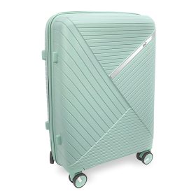   Zellia mentazöld keményfalú kabinbőrönd, kézipoggyász  55 x 39 cm