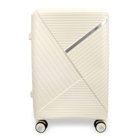   Zellia bézs keményfalú kabinbőrönd, kézipoggyász  55 x 39 cm