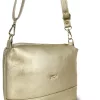 Zellia Zvn24011 kis méretű arany női oldaltáska, crossbody 22 x 18 x 9 cm