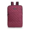Zellia Hz-104 bordó WizzAir Ryanair kézipoggyász hátizsák  - steppelt - vízlepergetős  40 X 25 X 20 Cm