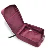Zellia Hz-104 bordó WizzAir Ryanair kézipoggyász hátizsák  - steppelt - vízlepergetős  40 X 25 X 20 Cm