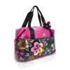 Zellia 24196 pink virág mintás sporttáska 40 x 30 x 19 cm