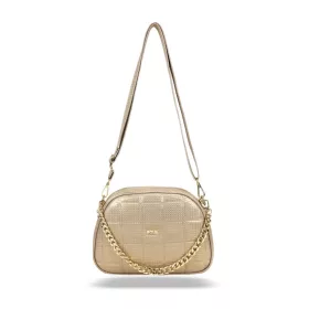   Zellia Zvn22025 női rosegold, csillámos kézitáska, oldaltáska 24 x 18 x 7 cm