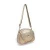 Zellia Zvn22025 női rosegold, csillámos kézitáska, oldaltáska 24 x 18 x 7 cm