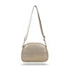 Zellia Zvn22025 női rosegold, csillámos kézitáska, oldaltáska 24 x 18 x 7 cm
