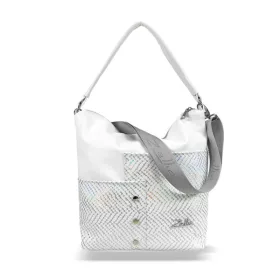 Zellia Zlb232 fehér női válltáska 33 x 27 x 12 cm