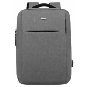   Peterson laptop rekeszes, hátizsák - Ptn 32701-6588 Szürke - 44 X 28 X 13 Cm