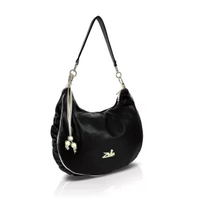 Zellia 26076 fekete női hobo válltáska 40 x 35 x 10 cm