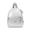 Zellia Td2101 ezüst női hátizsák 33 X 25 X 12 Cm