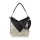 Zellia 25194 fekete-arany női válltáska 33 x 32 x 14 cm