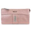 Zellia Hz-127 Y572 - 2399F rózsaszín csillámos női pénztárca 17,5 x 9,5 x 4 cm