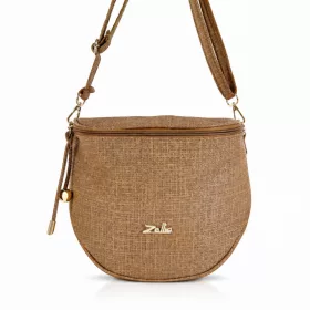 Zellia Zlb12 camel női patkótáska 34 x 29 x 14 cm
