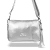 Zellia Zlb210 ezüst női oldaltáska 25 x 17 x 9 cm