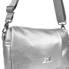 Zellia Zlb210 ezüst női oldaltáska 25 x 17 x 9 cm