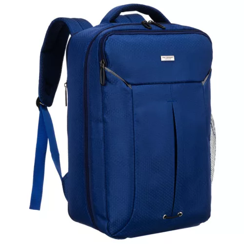 Peterson Ptn Bocian-6453 navy hátizsák - WizzAir, Ryanair kézipoggyász 40 x 25 x 20 cm