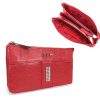 Zellia Hz-127 Y572 - 2180Df piros női pénztárca 17,5 x 9,5 x 4 cm