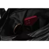 Rovicky R-Tz-01-2394 Black W05 fekete mintás shopper táska 30 x 28 x 15 cm