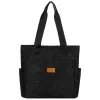 Rovicky R-Tz-01-2370 Black W03 csipke mintás shopper táska 30 x 28 x 15 cm