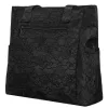 Rovicky R-Tz-01-2370 Black W03 csipke mintás shopper táska 30 x 28 x 15 cm