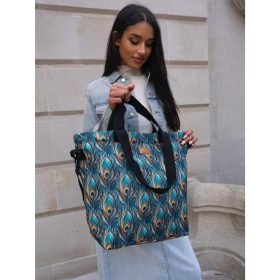   Rovicky R-TZ15605-9969 S18 mintás női shopper táska 49 x 40 x 18 cm