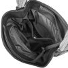 Zellia C156  női fekete csillogó válltáska 38 x 35 x 12 cm