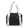 Zellia 42 női fekete válltáska, oldaltáska  Ryz2 - 30 x 26 x 12 cm