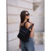 Peterson PTN CTY-06-6227 fekete shopper táska 30 x 29 x 14 cm