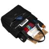 Peterson PTN CTY-06-6227 fekete shopper táska 30 x 29 x 14 cm