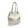 Zellia 24056 bézs- arany női válltáska 29 X 27 X 16 cm