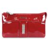 Zellia Hz-127 K892 - 2166 -Aurora Red - női piros lakk pénztárca 17,5 x 9,5 x 4 cm