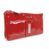 Zellia Hz-127 K892 - 2166 -Aurora Red - női piros lakk pénztárca 17,5 x 9,5 x 4 cm