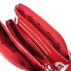 Zellia Hz-127 K892 - 2166 -Aurora Red - női piros lakk pénztárca 17,5 x 9,5 x 4 cm