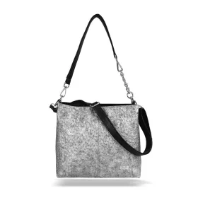   Zellia Zvn25002 grafit női válltáska oldalpántal 31 x 26 x 14 cm
