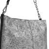 Zellia Zvn25002 grafit női válltáska oldalpántal 31 x 26 x 14 cm