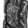 Zellia 24021 fekete-ezüst női válltáska 36 x 30 x 12,5 cm