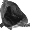 Zellia 24021 fekete-ezüst női válltáska 36 x 30 x 12,5 cm