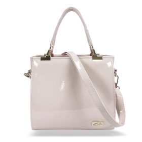   Zellia Zvn24001 púder lakk női kézitáska, oldaltáska 22,5 x 20,5 x 7 cm