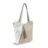 Zellia 24167 bézs-fehér női válltáska 32 x 30 x 12 cm