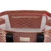 Peterson steppelt, női rosegold színű válltáska, shopper 42×41,5 cm