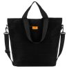 Rovicky R-Tz15605-2431 Black W02 fekete mintás shopper táska  49 x 40 x 18 cm