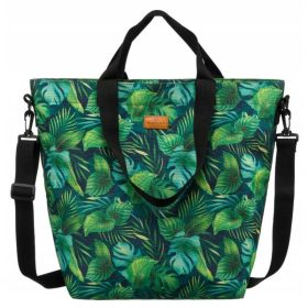   Rovicky r-tz15605-6848 03 zöld mintás shopper táska 47 x 40 x 18 cm