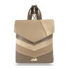 Zellia 24031 taupe női hátizsák  31 X 29 X 12,5 cm