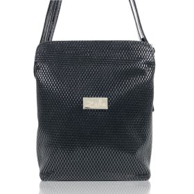 Zellia Zvn22004 női fekete oldaltáska, 21 × 18 x 6 cm