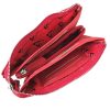 Zellia Hz-127 D217 - 2181D  piros női pénztárca 17,5 x 9,5 x 4 cm