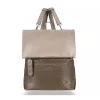Zellia Hz-122  női bronz hátizsák 38 x 35 x 10 cm