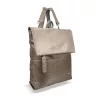 Zellia Hz-122  női bronz hátizsák 38 x 35 x 10 cm