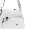 Zellia Zvn24010 fehér lakk női oldaltáska 22 x 18 x 9 cm