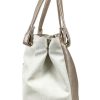 Zellia Zlb248 bézs-arany női válltáska 34 x 31 x 14 cm