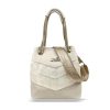 Zellia 24056 bézs- arany női válltáska 29 X 27 X 16 cm